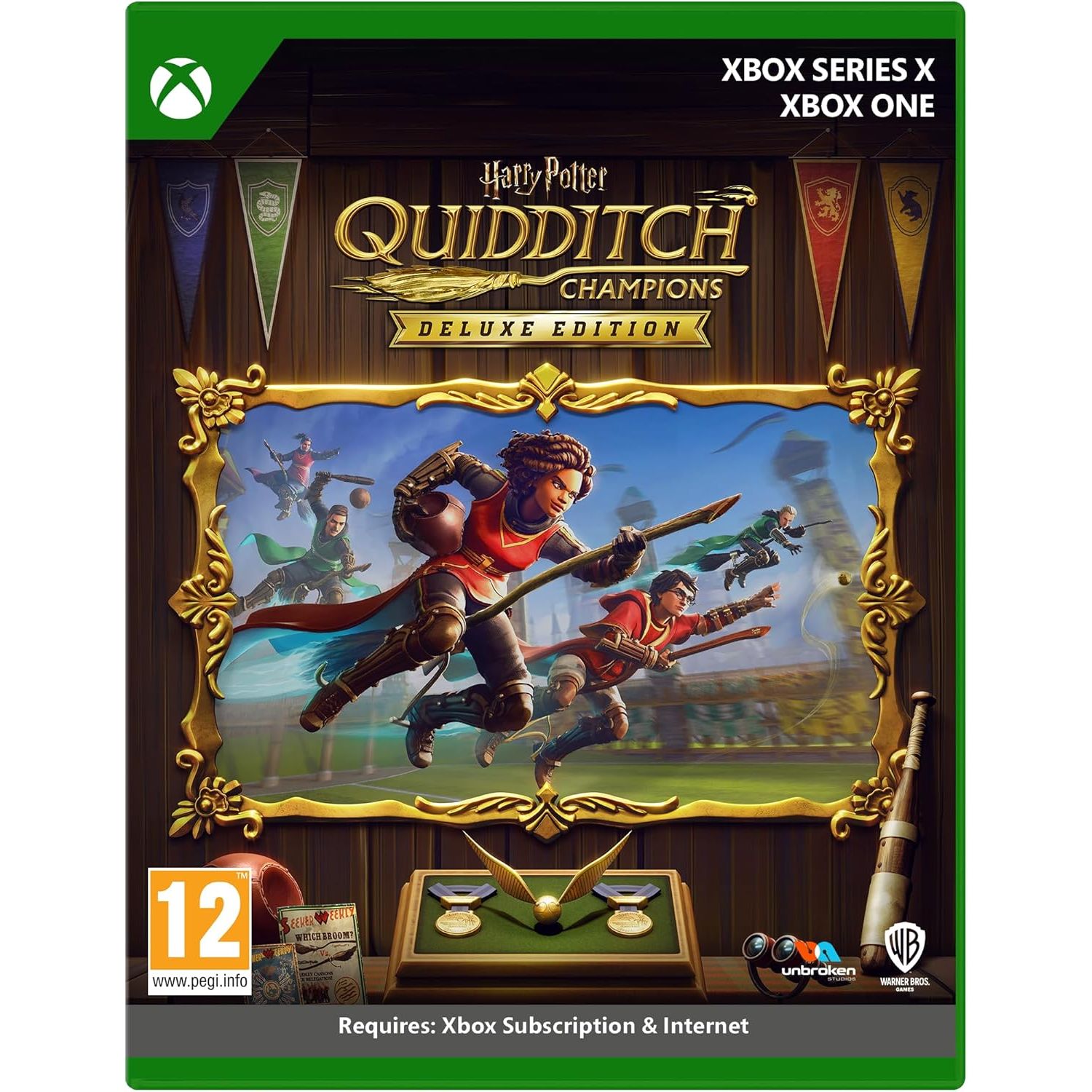 Buy Xbox,Harry Potter: Quidditch Champions Deluxe Edition (Xbox Series X|S) - Gadcet UK | UK | London | Scotland | Wales| Near Me | Cheap | Pay In 3 | Video Game Software
